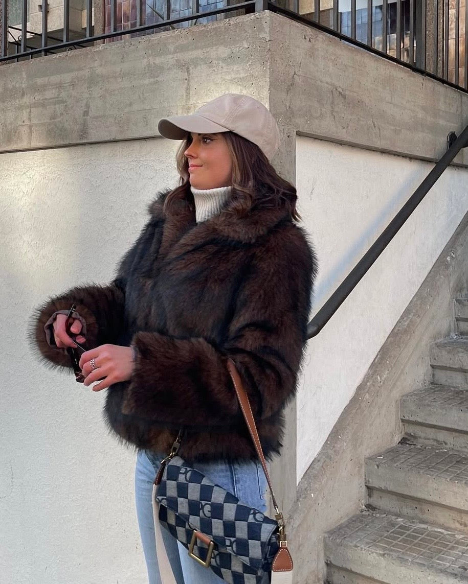 Scarlet Fur Jacket