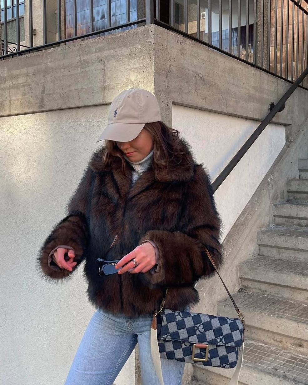 Scarlet Fur Jacket