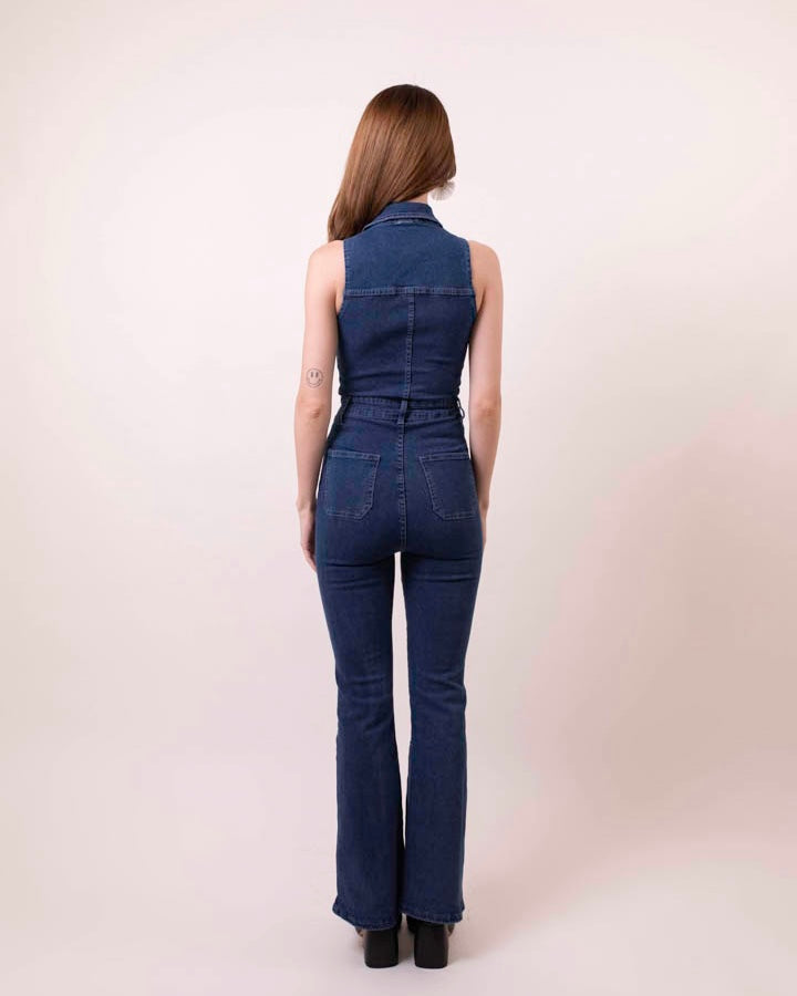 Grace Denim Jumpsuit