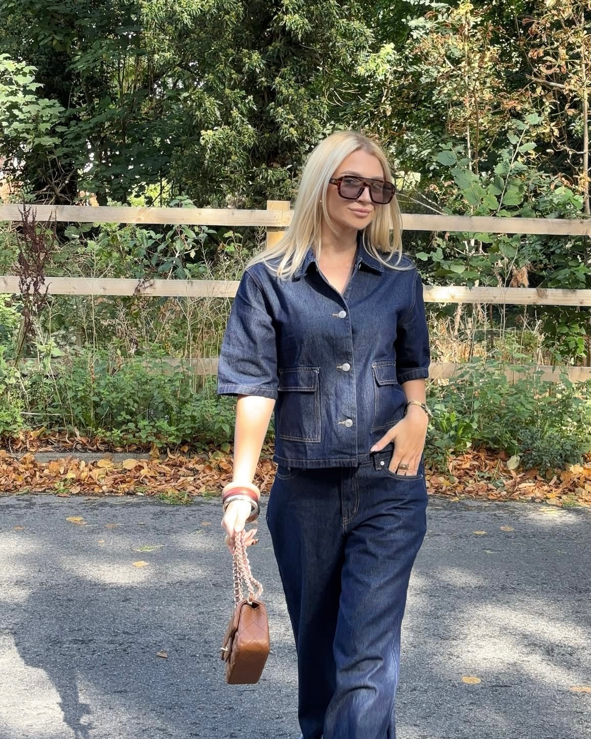 Wrenley Denim Set