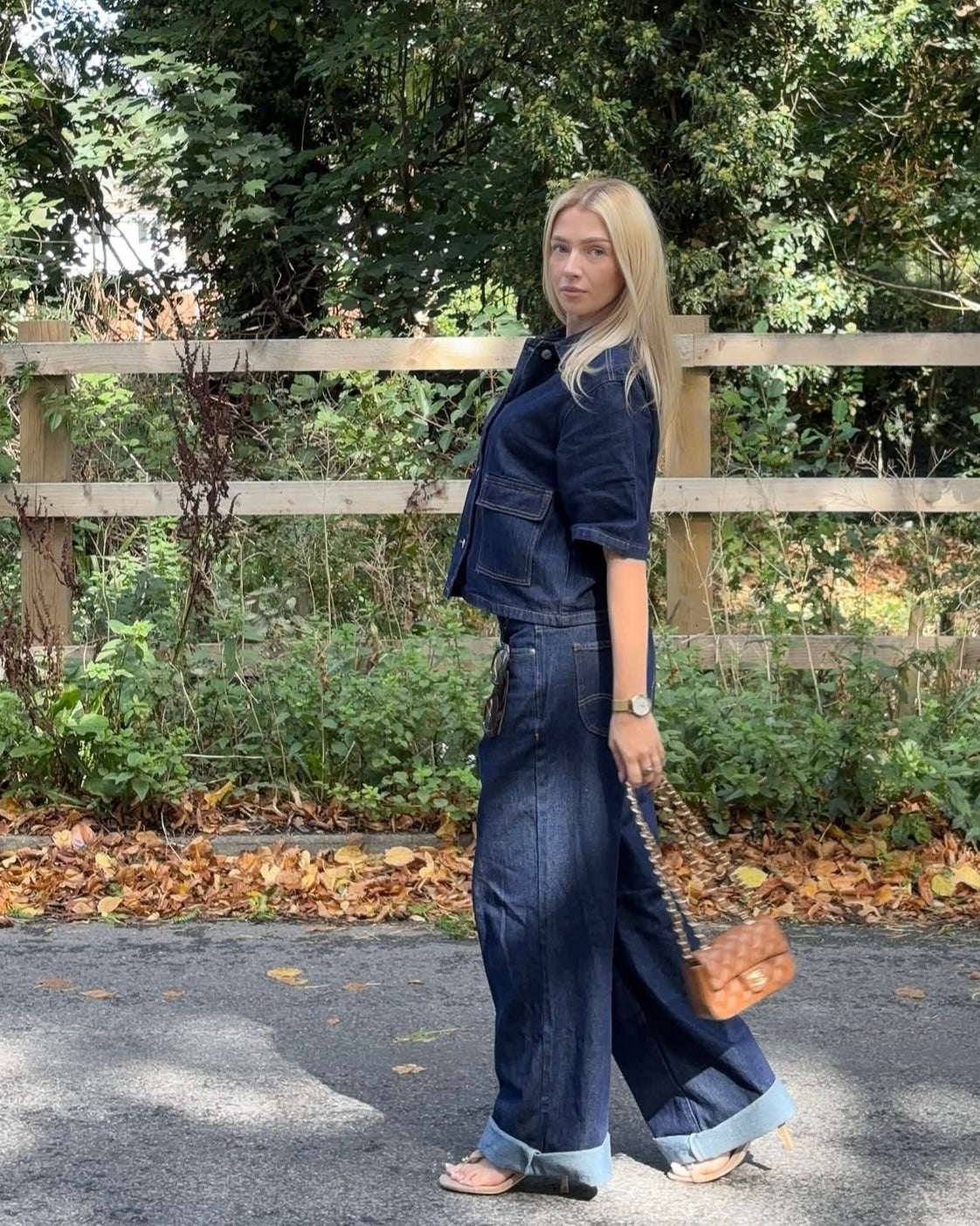 Wrenley Denim Set