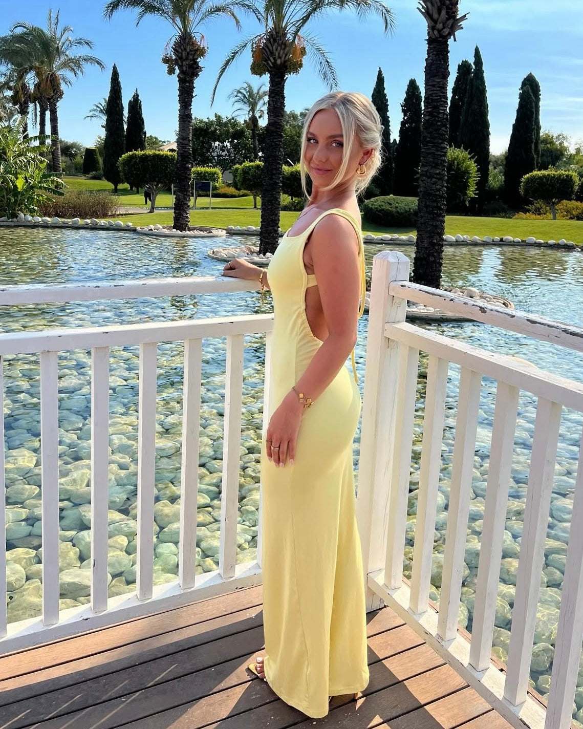 Pointelle Dress