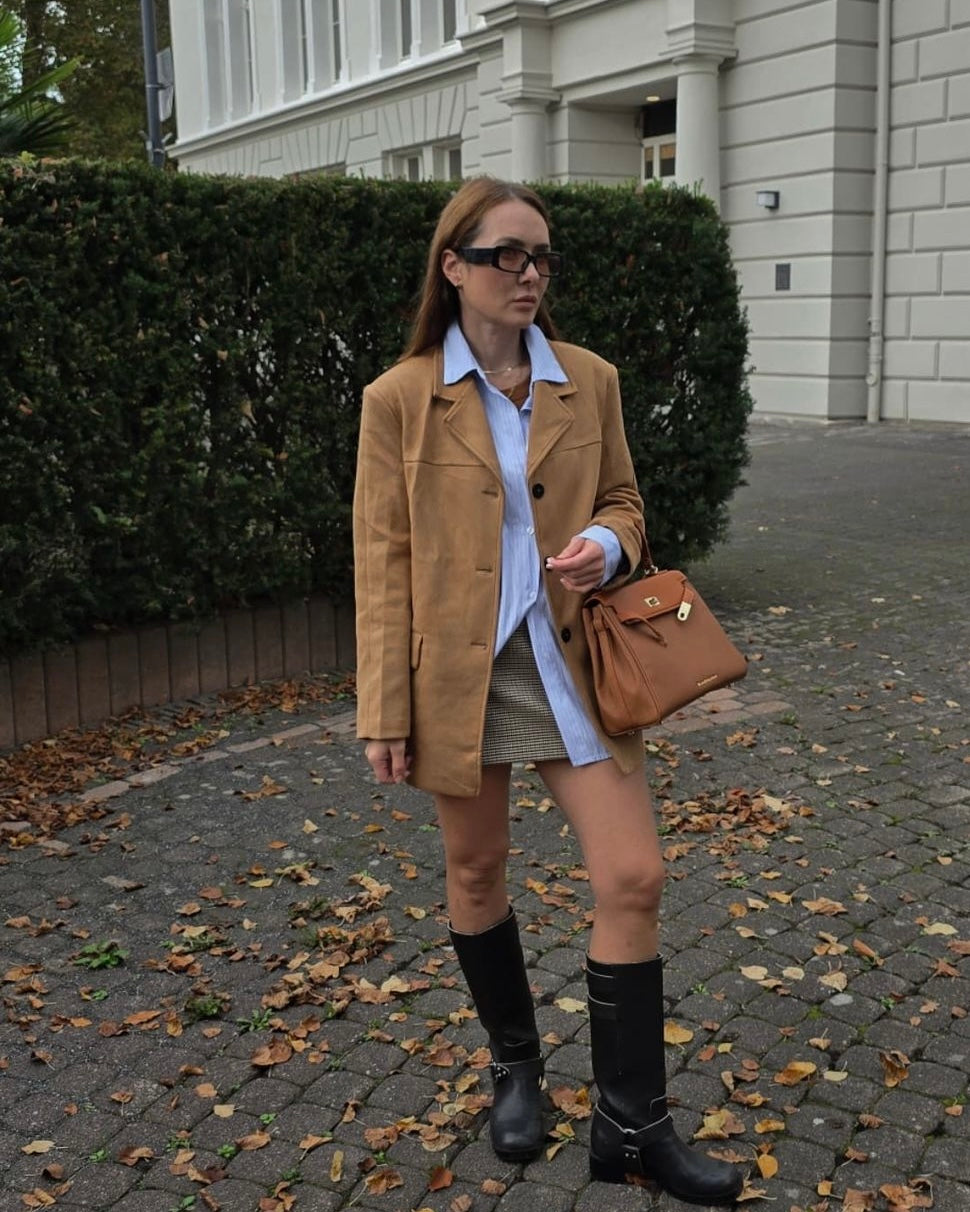 Brandy Suede Blazer