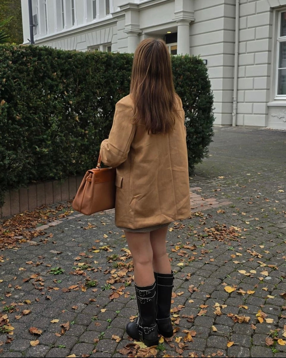 Brandy Suede Blazer