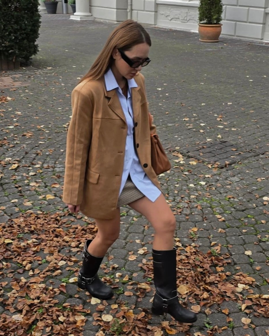 Brandy Suede Blazer