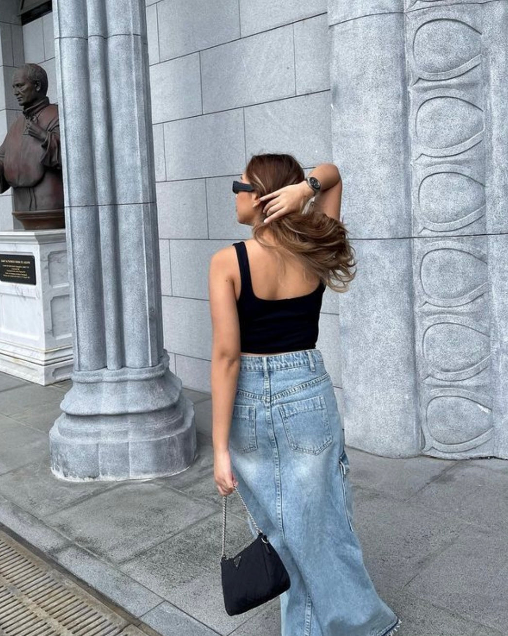 Vali Denim Skirt