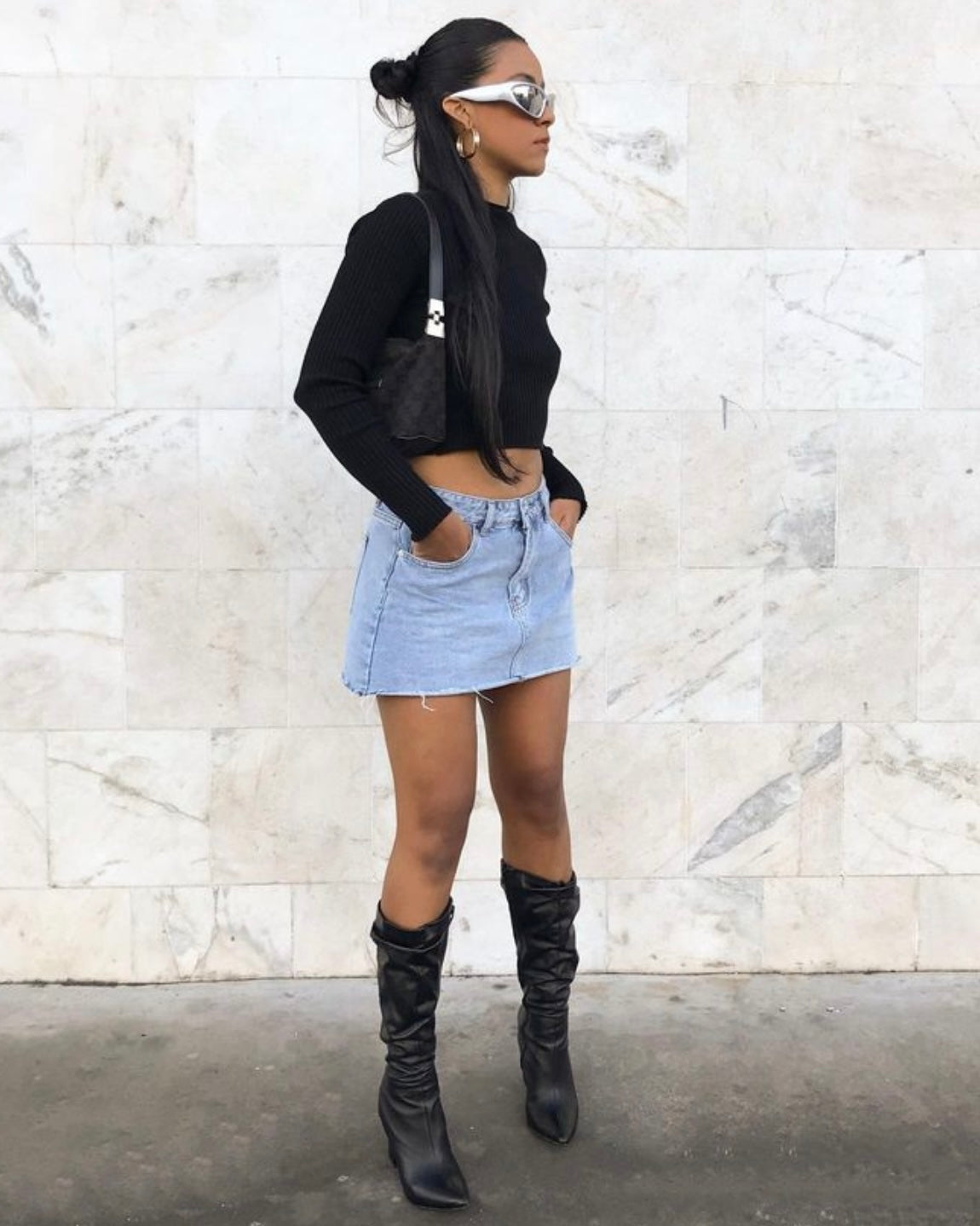 Collen Denim Skirt