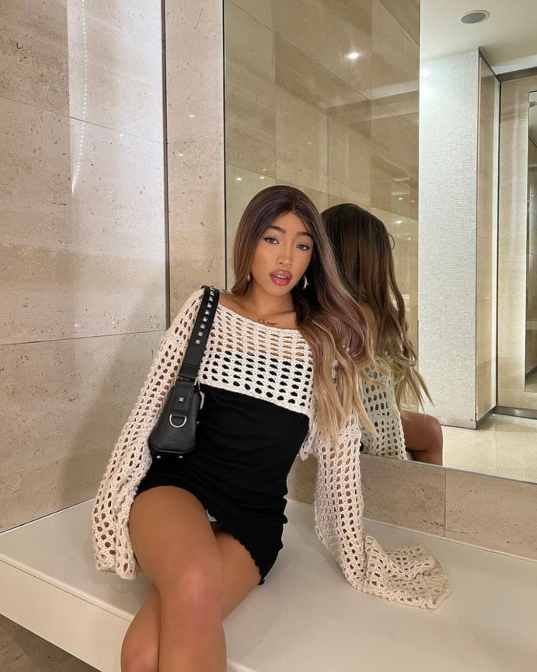 Leo Crop Sweater