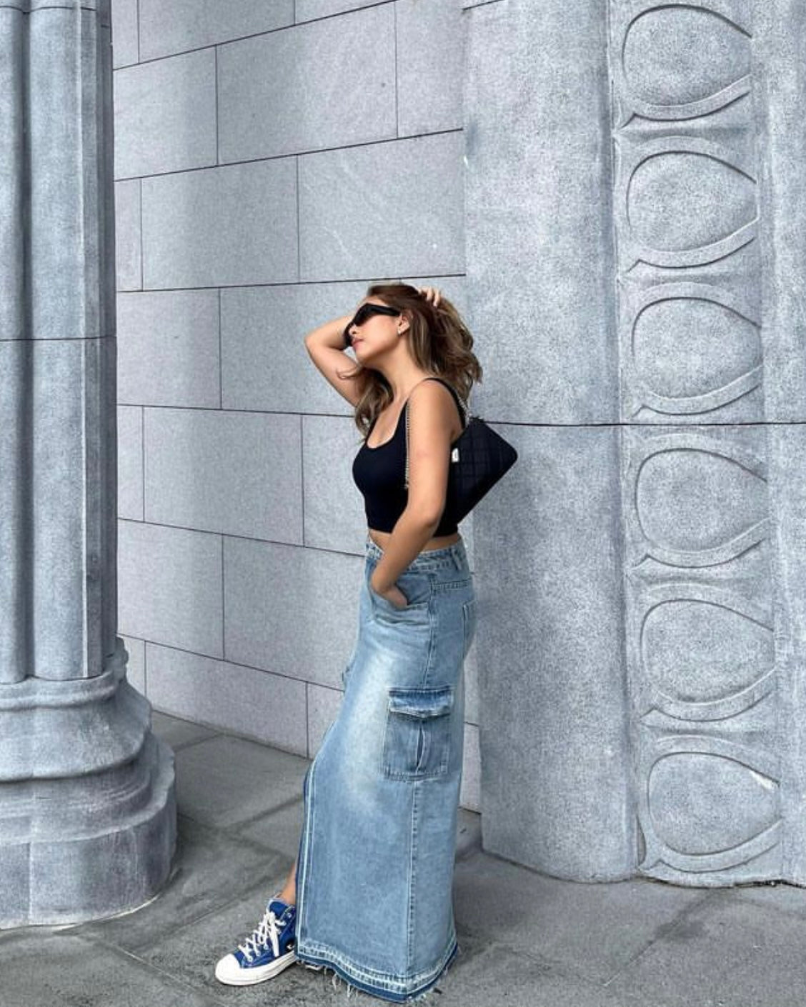 Vali Denim Skirt