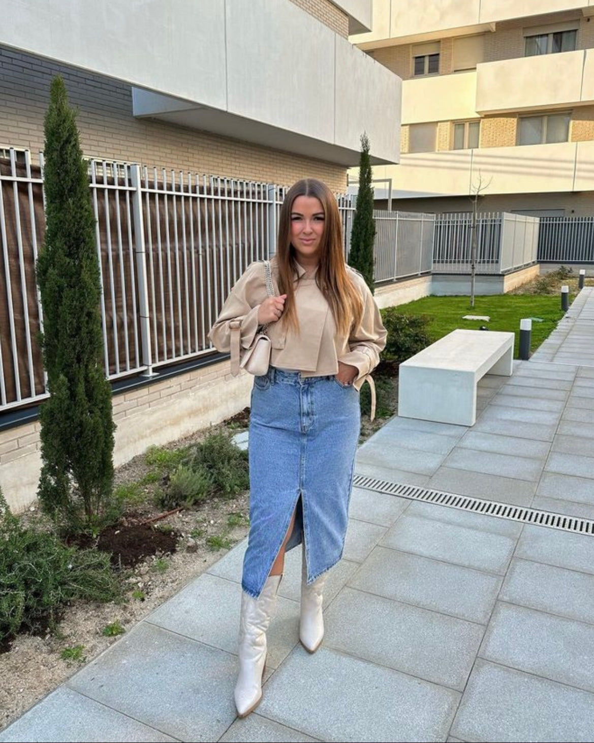 Lexis Denim Skirt