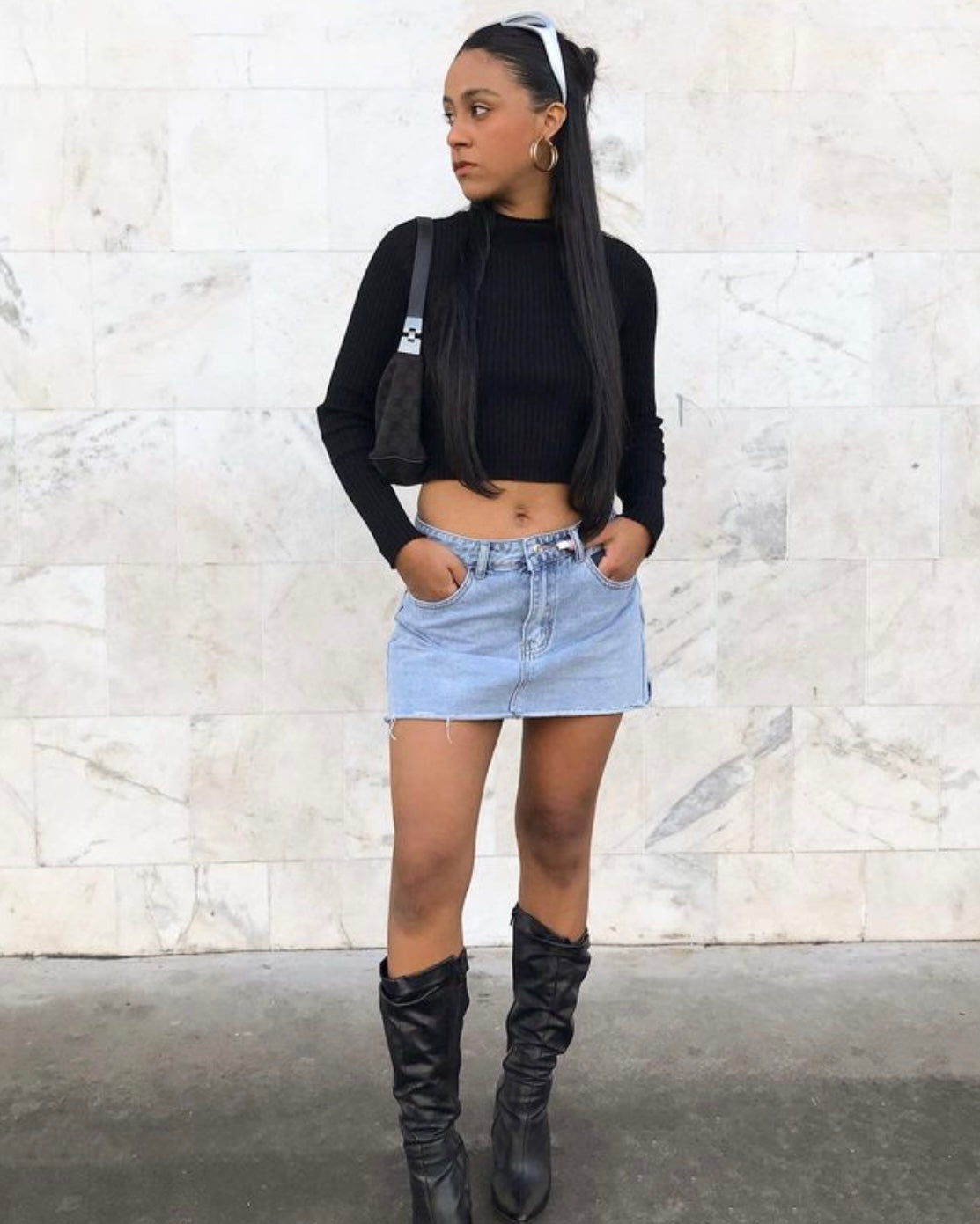 Collen Denim Skirt