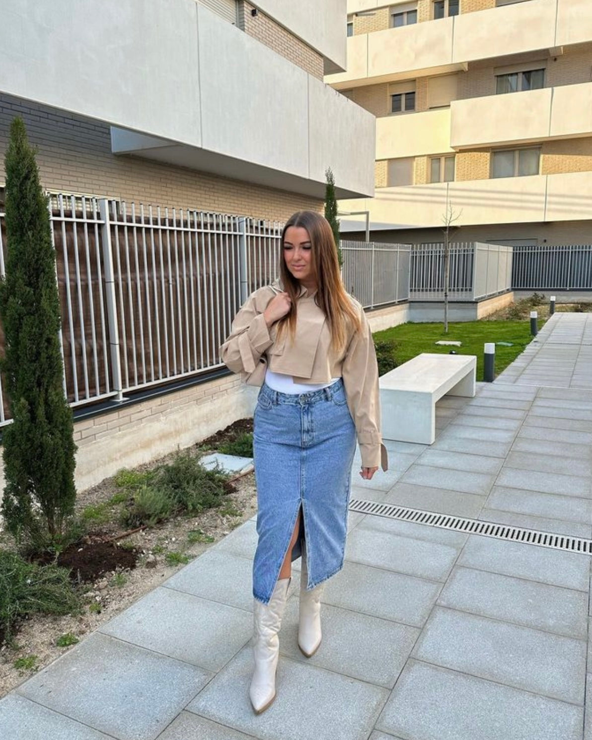 Lexis Denim Skirt