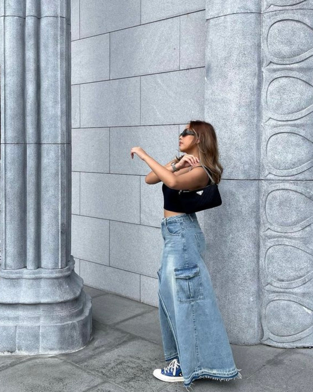 Vali Denim Skirt