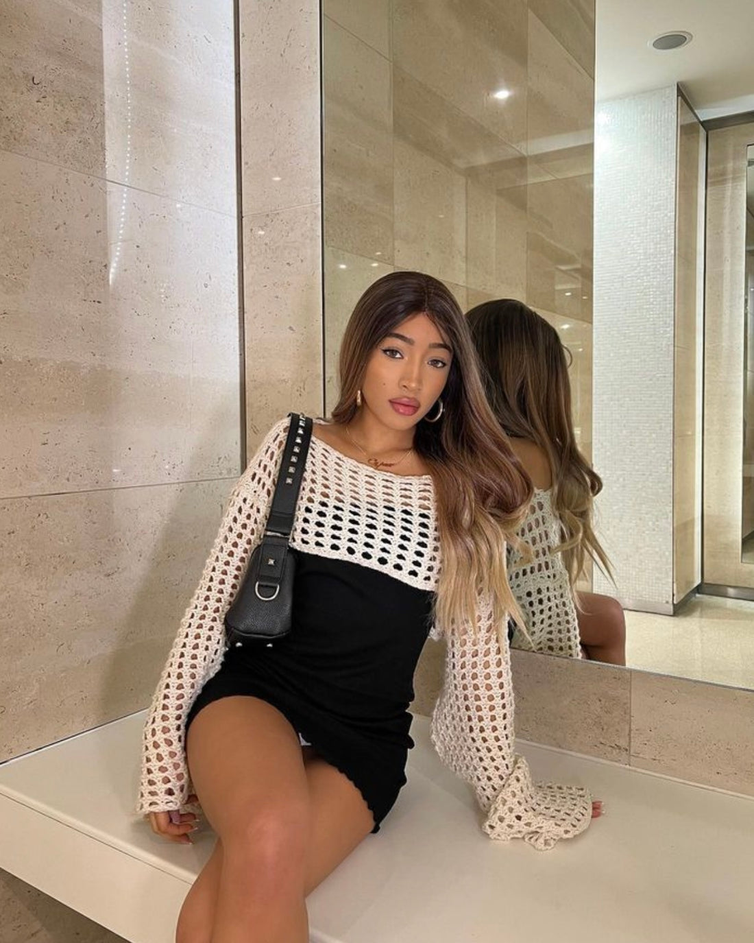 Leo Crop Sweater