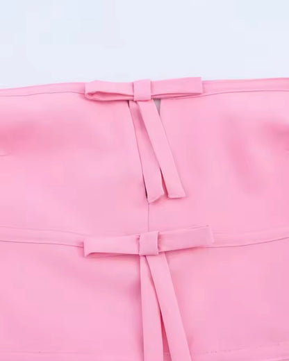 Pinky Bow Top
