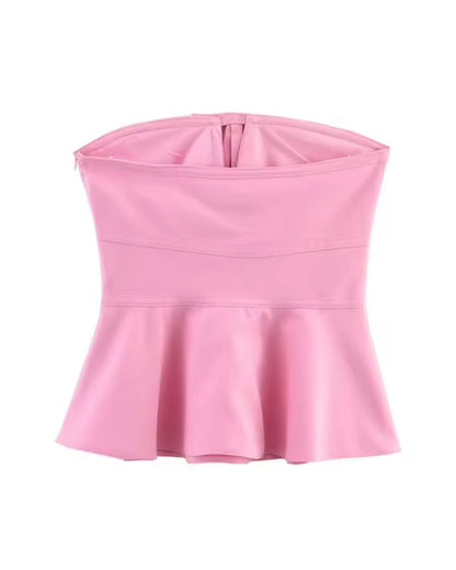 Pinky Bow Top