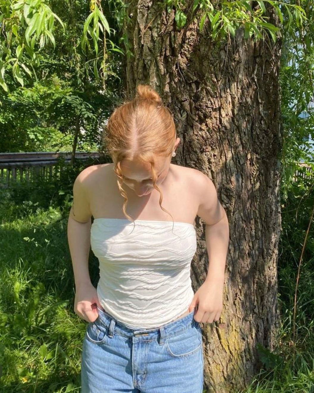 Cecile Tube Top