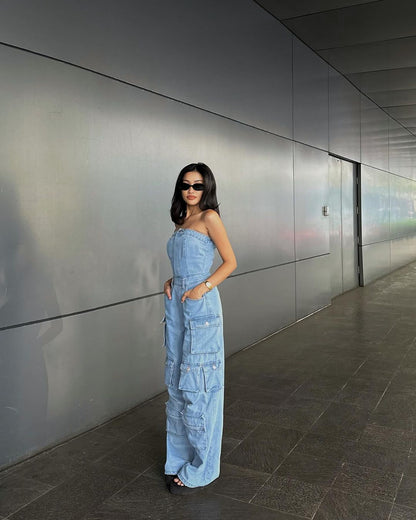 Nikkita Denim Jumpsuit