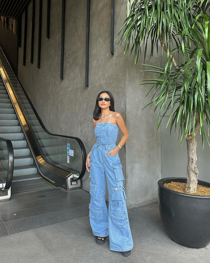 Nikkita Denim Jumpsuit