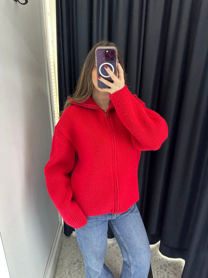 Skaia Zip Up Cardigan