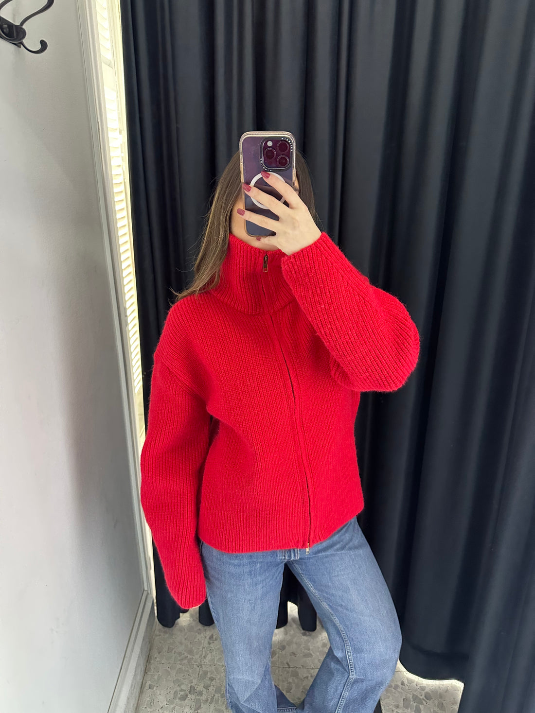 Skaia Zip Up Cardigan