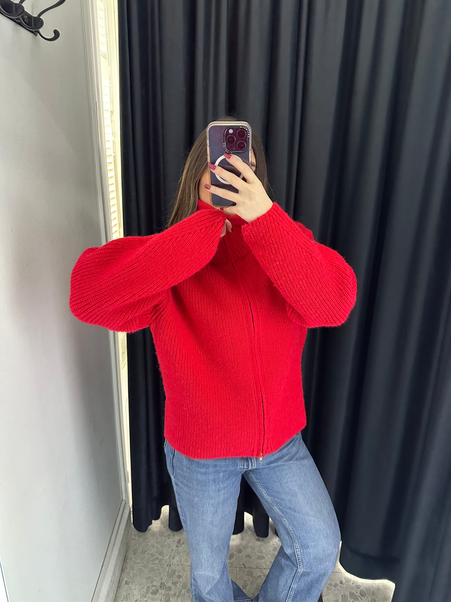 Skaia Zip Up Cardigan