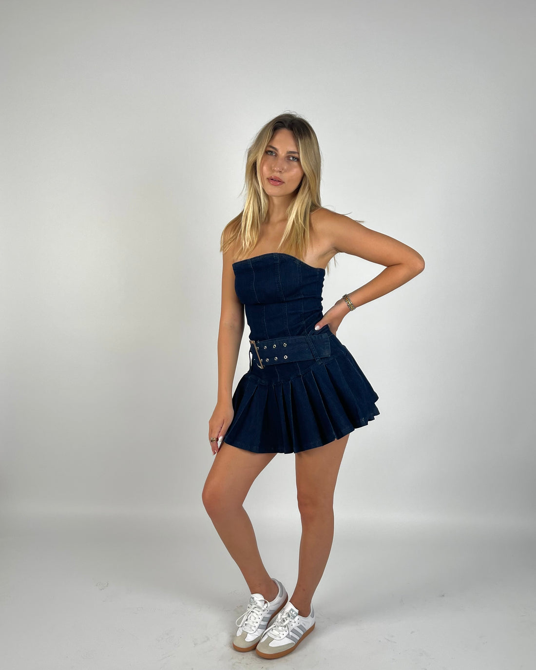 Harp Denim Dress