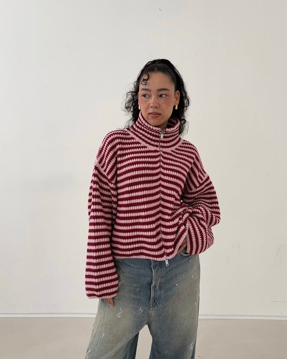 Debbie Zip Up Cardigan