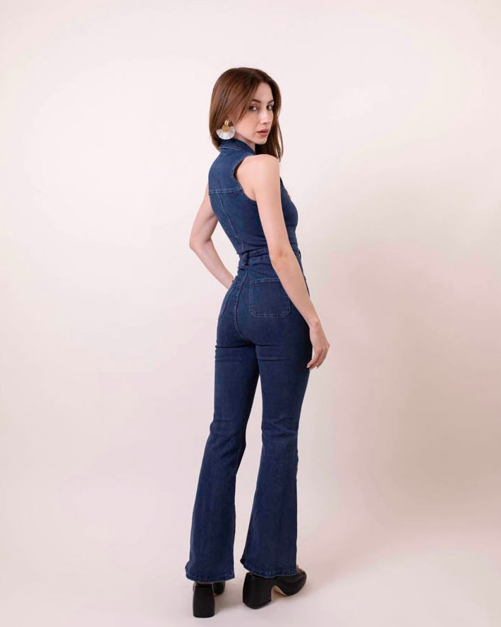 Grace Denim Jumpsuit