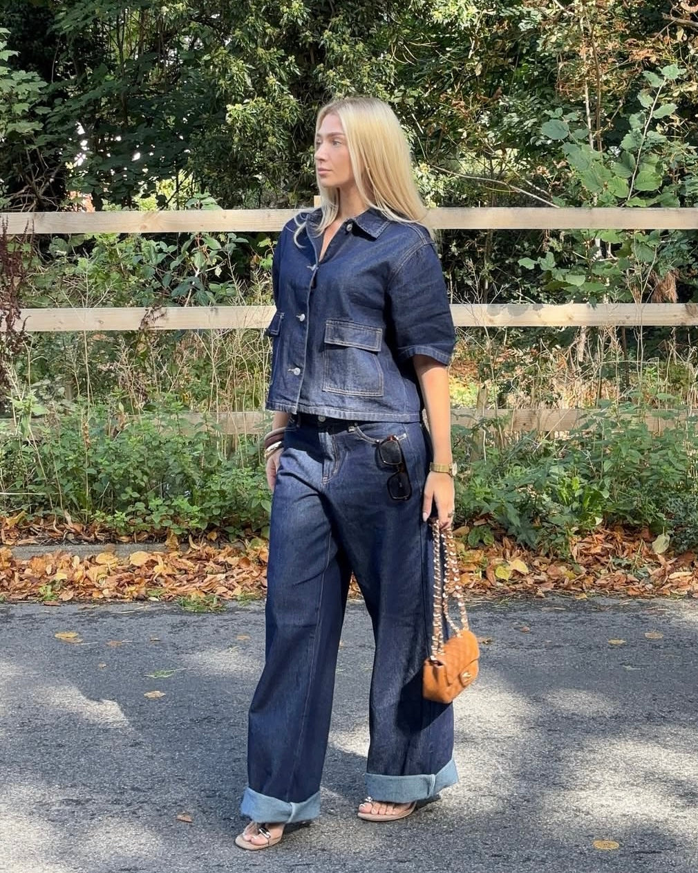 Wrenley Denim Set