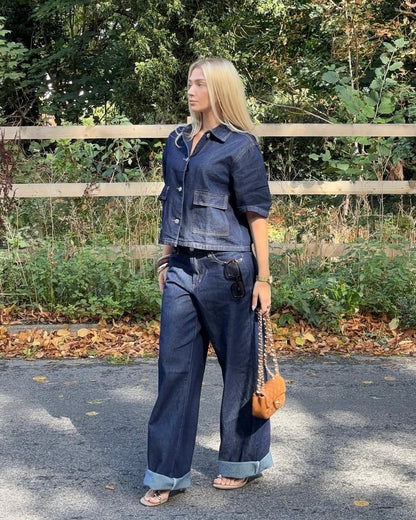 Wrenley Denim Set