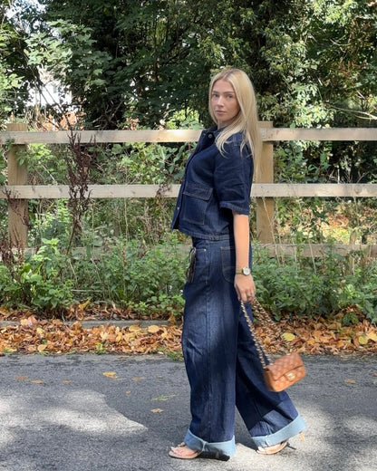 Wrenley Denim Set