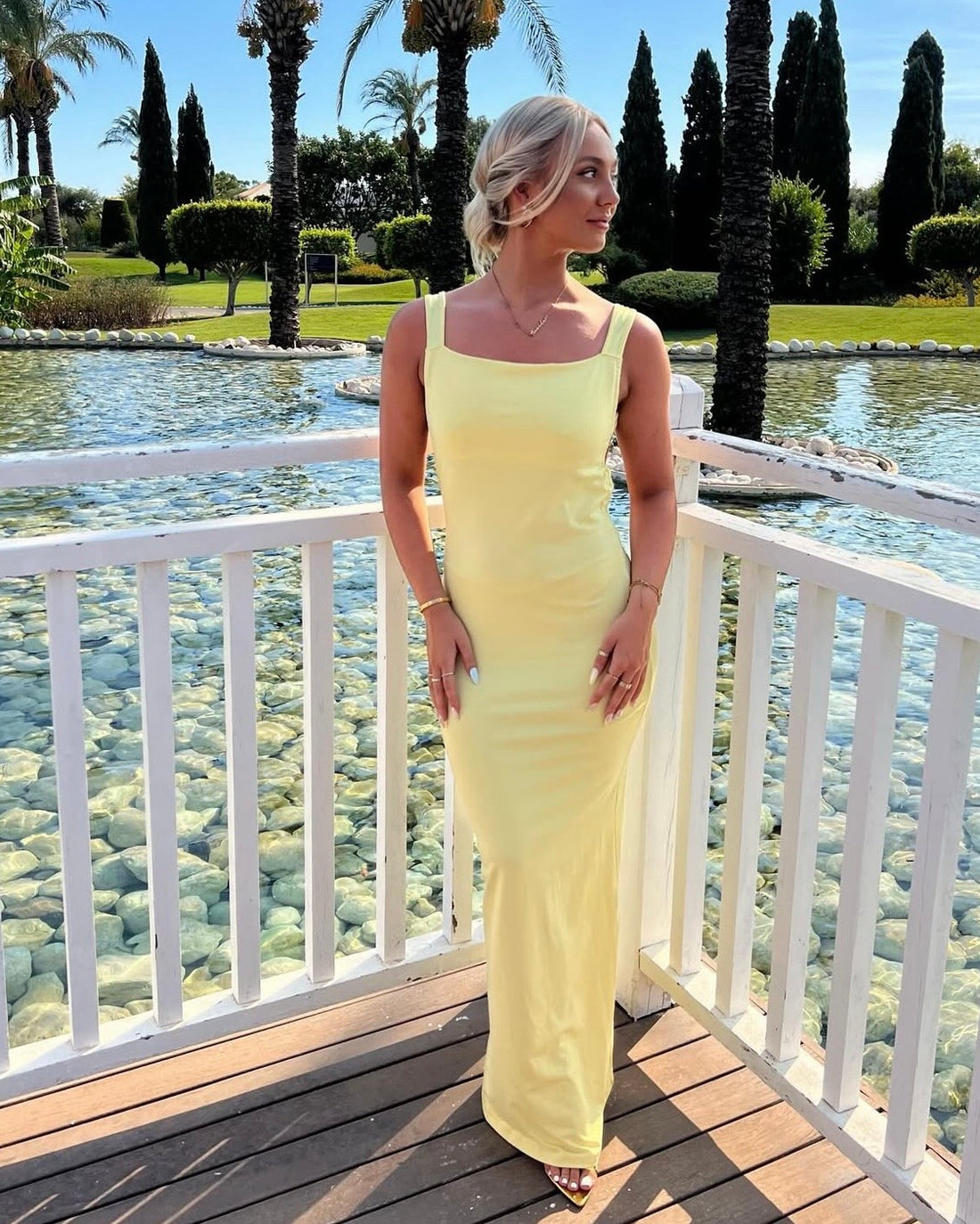 Pointelle Dress
