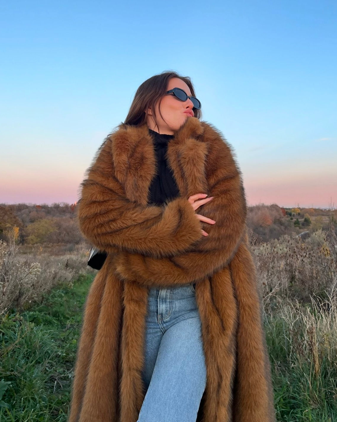 Bethany Faux Fur Coat