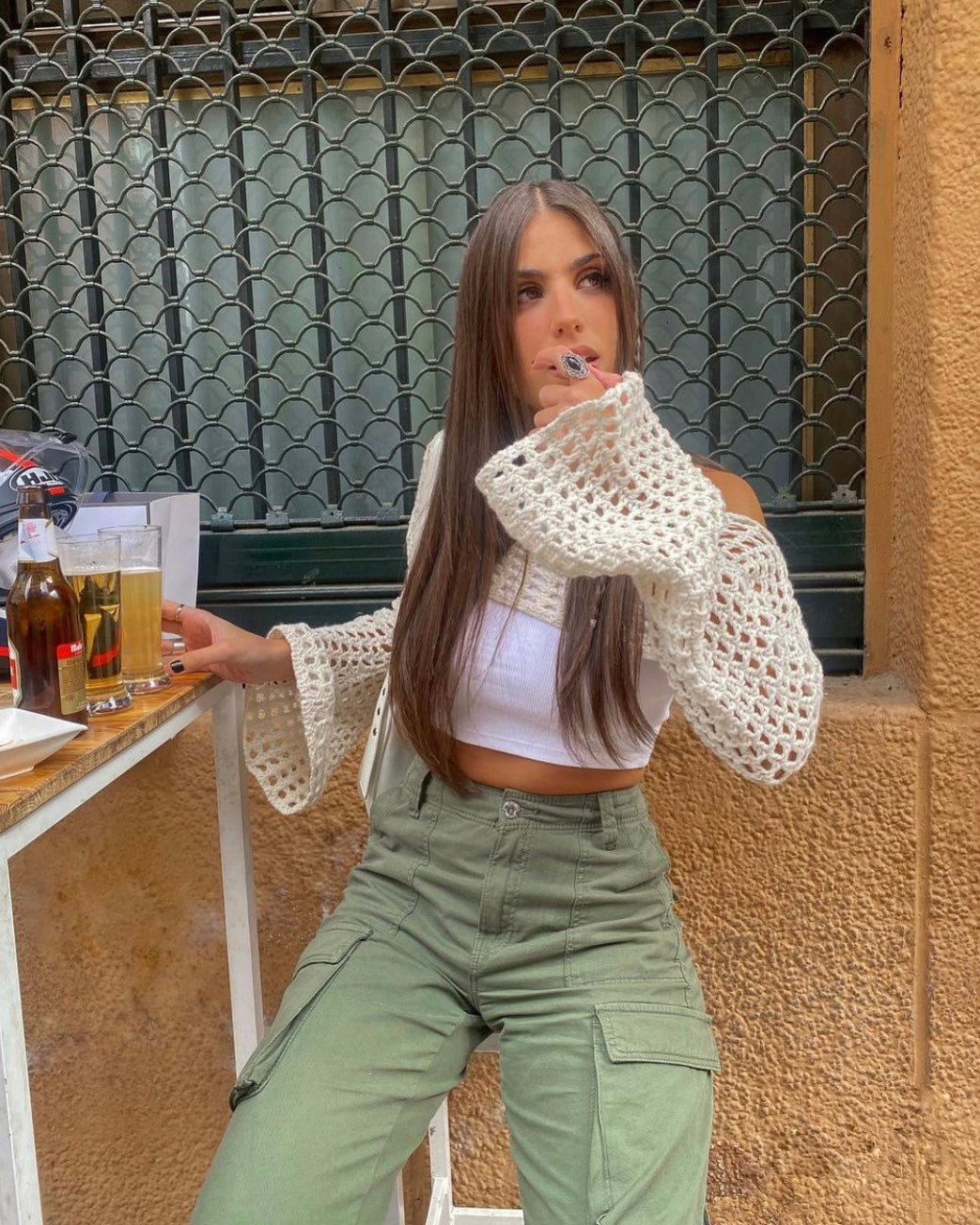 Leo Crop Sweater