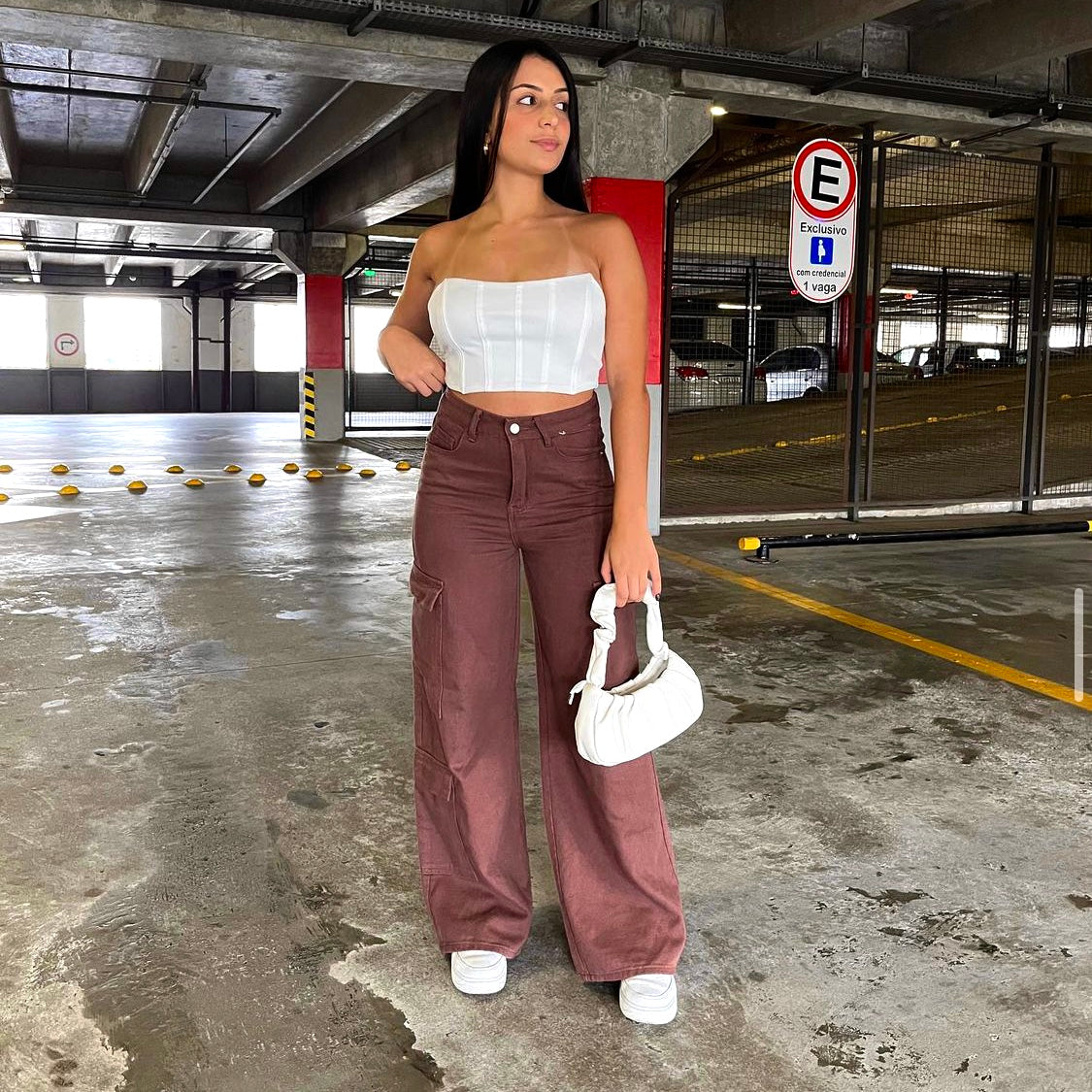 Juli Cargo Jeans