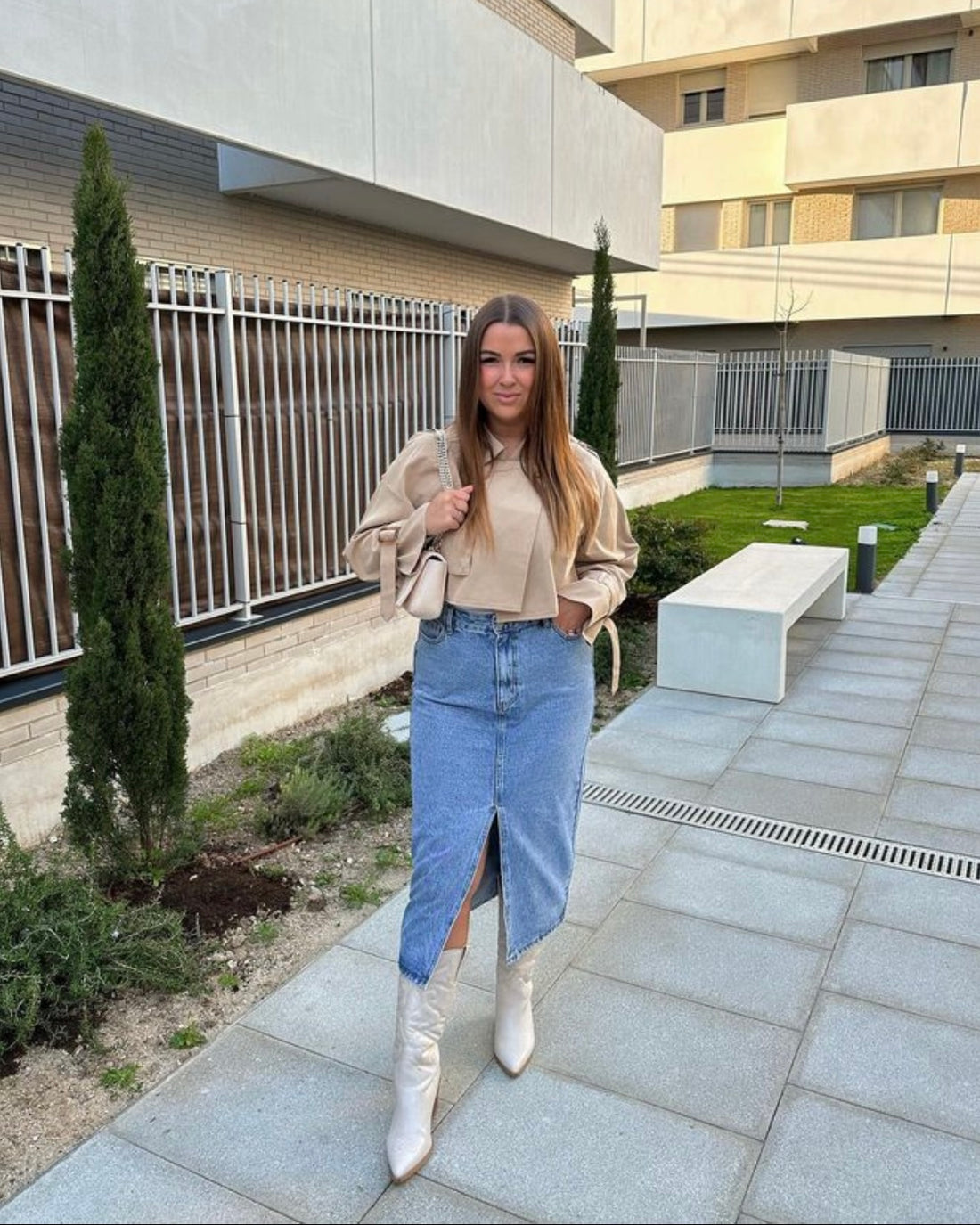 Lexis Denim Skirt
