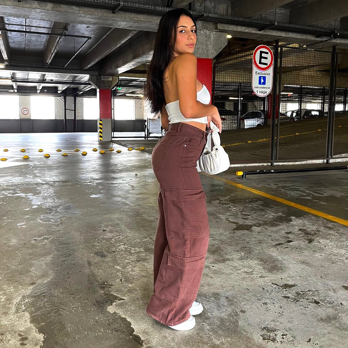 Juli Cargo Jeans