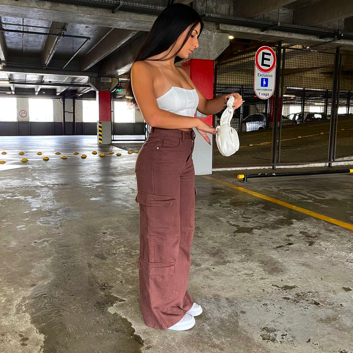 Juli Cargo Jeans