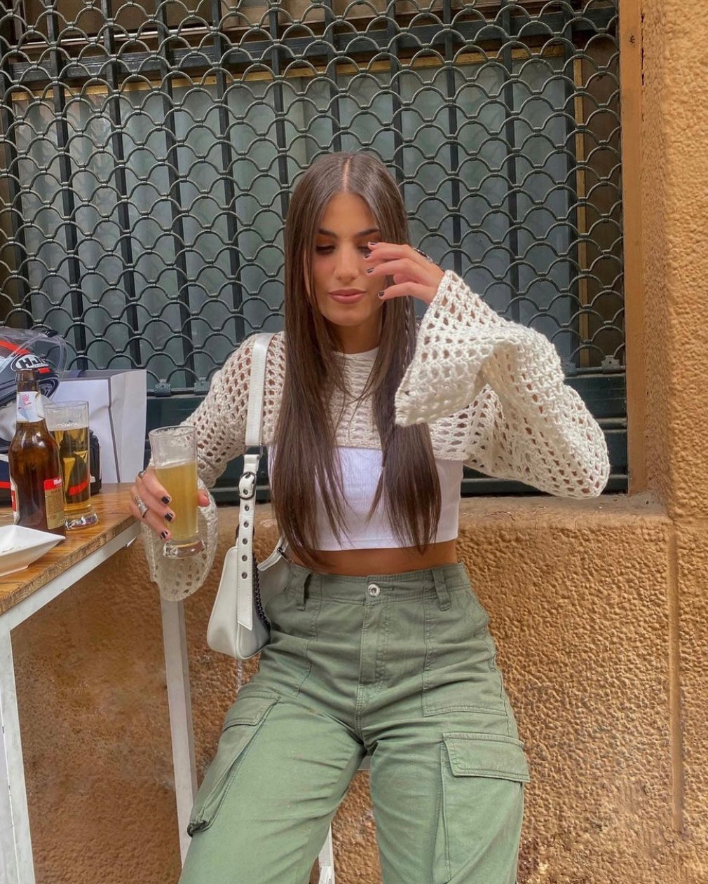 Leo Crop Sweater