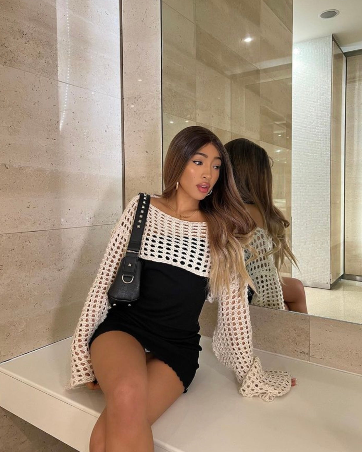 Leo Crop Sweater