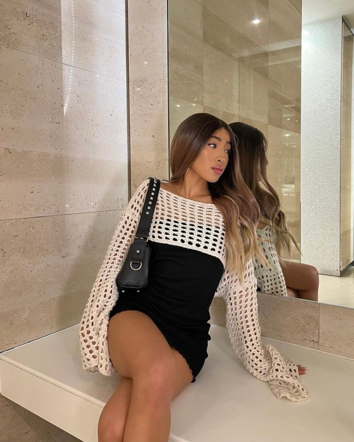 Leo Crop Sweater