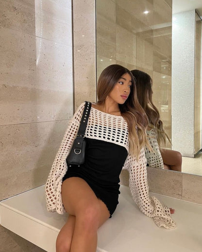 Leo Crop Sweater